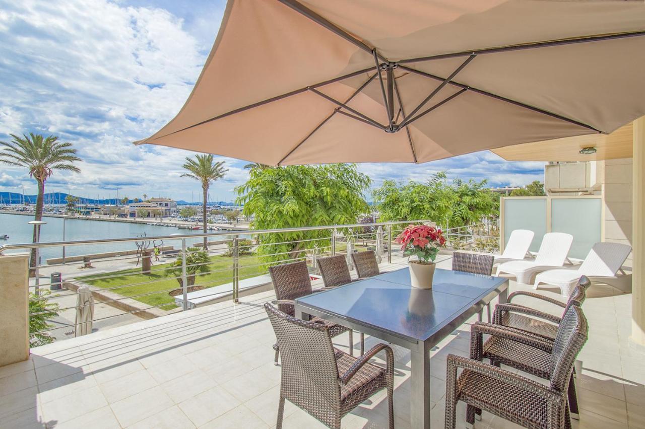 Apartamento Seafront Ap Acuario Puerto Pollensa Exterior foto